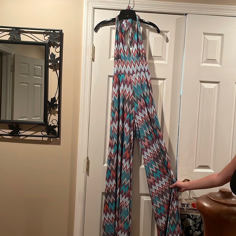 Body Language Jumpsuit - Medium - Multi Colored